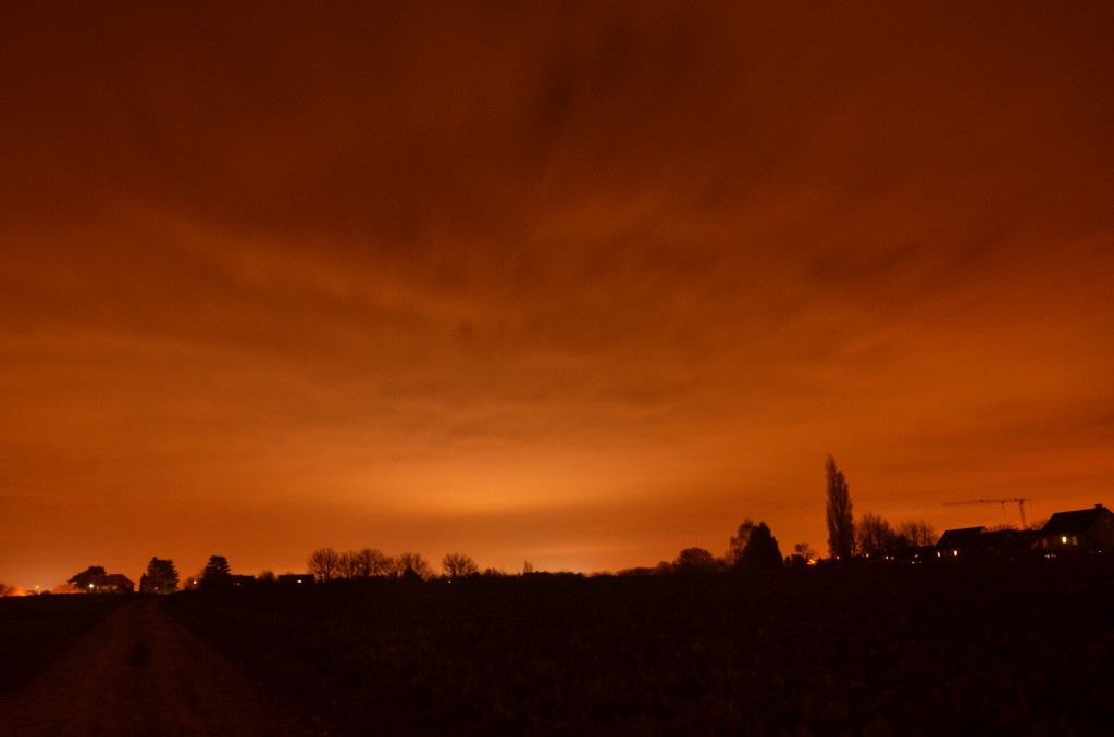 Lichtpollutie Suikerraffinaderij Tienen