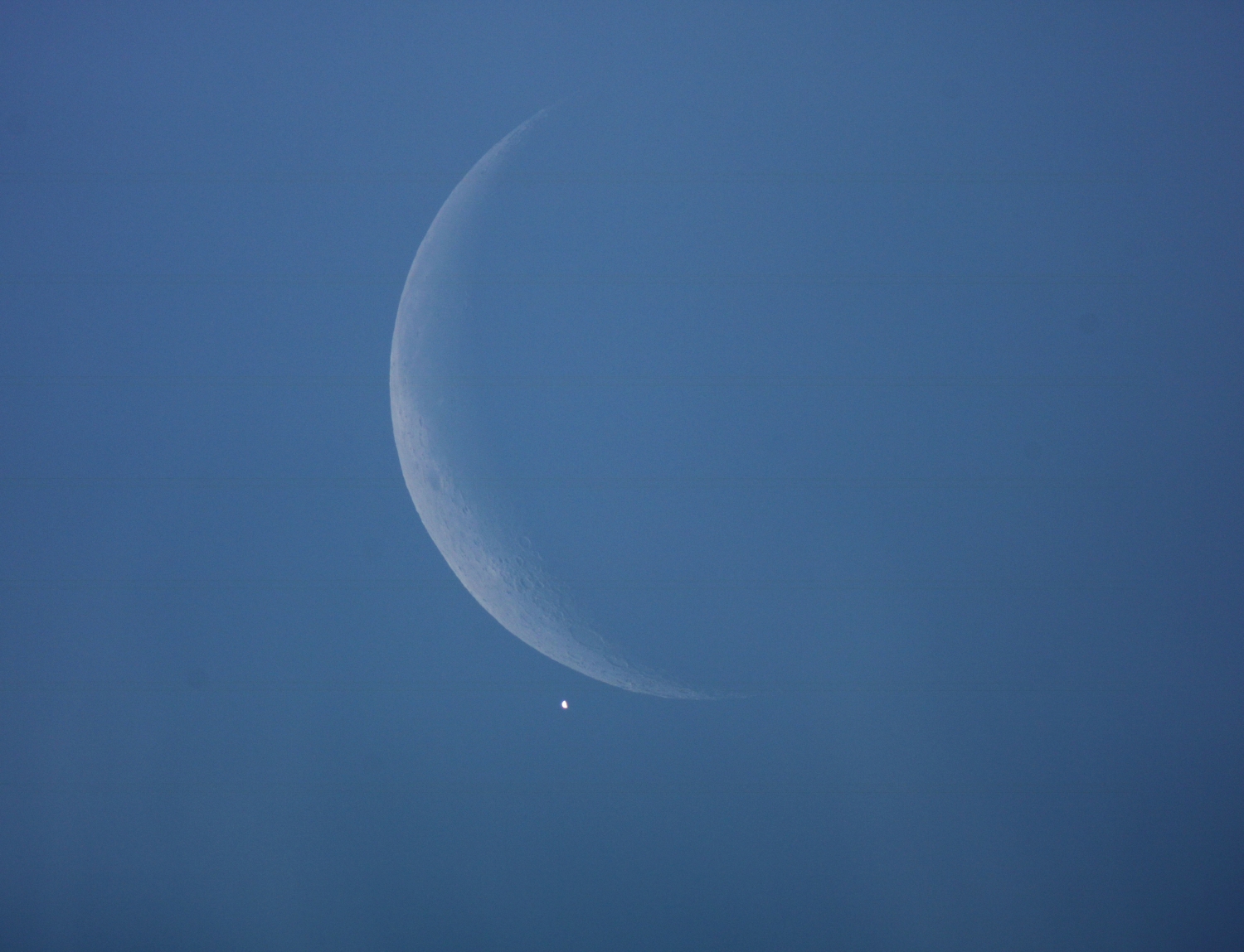 Venus en de maan